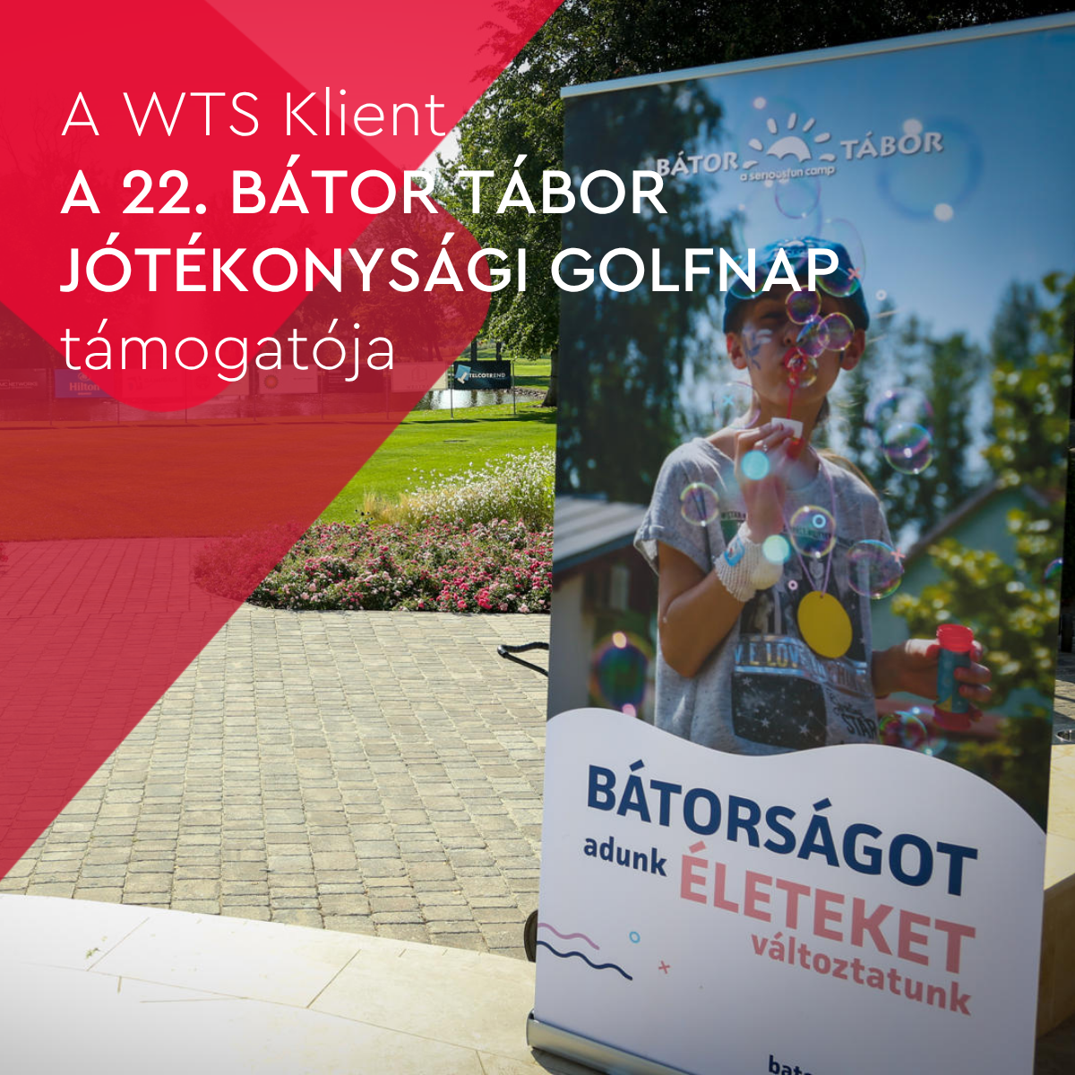 Bátor Tábor jótékonysági golfnap 2024